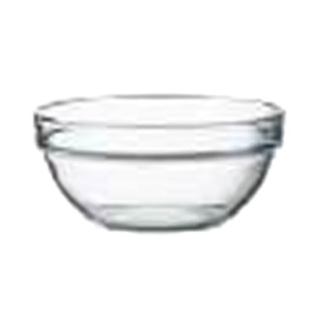 ARCOROC Glass Stack Bowl, 21 oz., 5-1/2" dia., PK 12 E9160